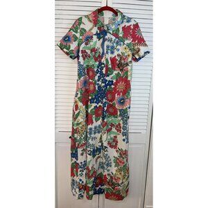 Rare Vintage 60's 70's Flower Butterfly Fashions  Robes Look